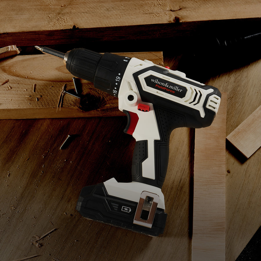 Wilson & Miller Fieldforce 20V High-Precision Cordless Hammer Drill