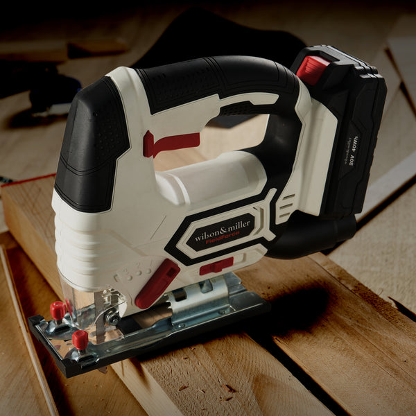 Wilson & Miller Fieldforce 20V High-Precision Cordless Jigsaw