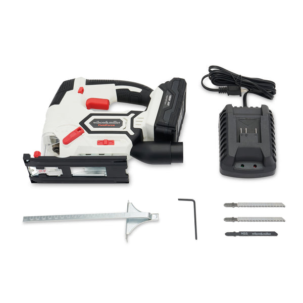 Wilson & Miller Fieldforce 20V High-Precision Cordless Jigsaw