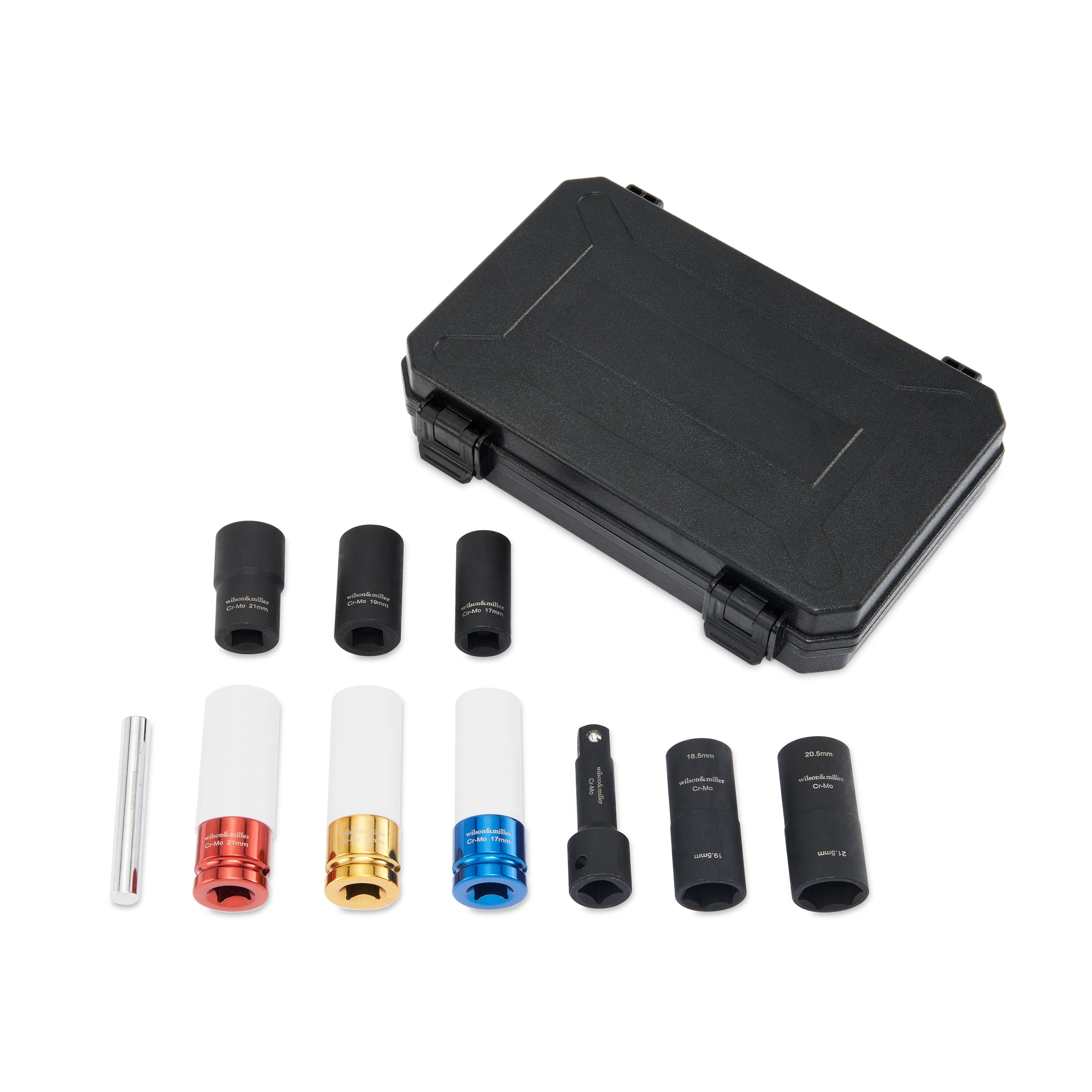 Wilson Rope Sockets Wilson & Miller Patriot's 10pcs 1/2'' Drive Impact Twist Socket Set