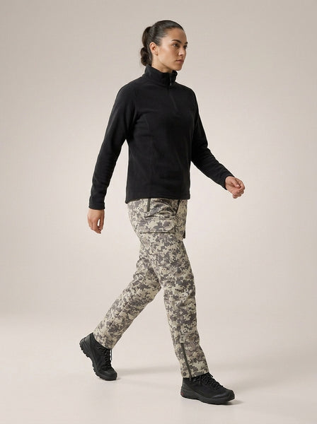 Waterproof Field Trousers in Urban Camo, worn