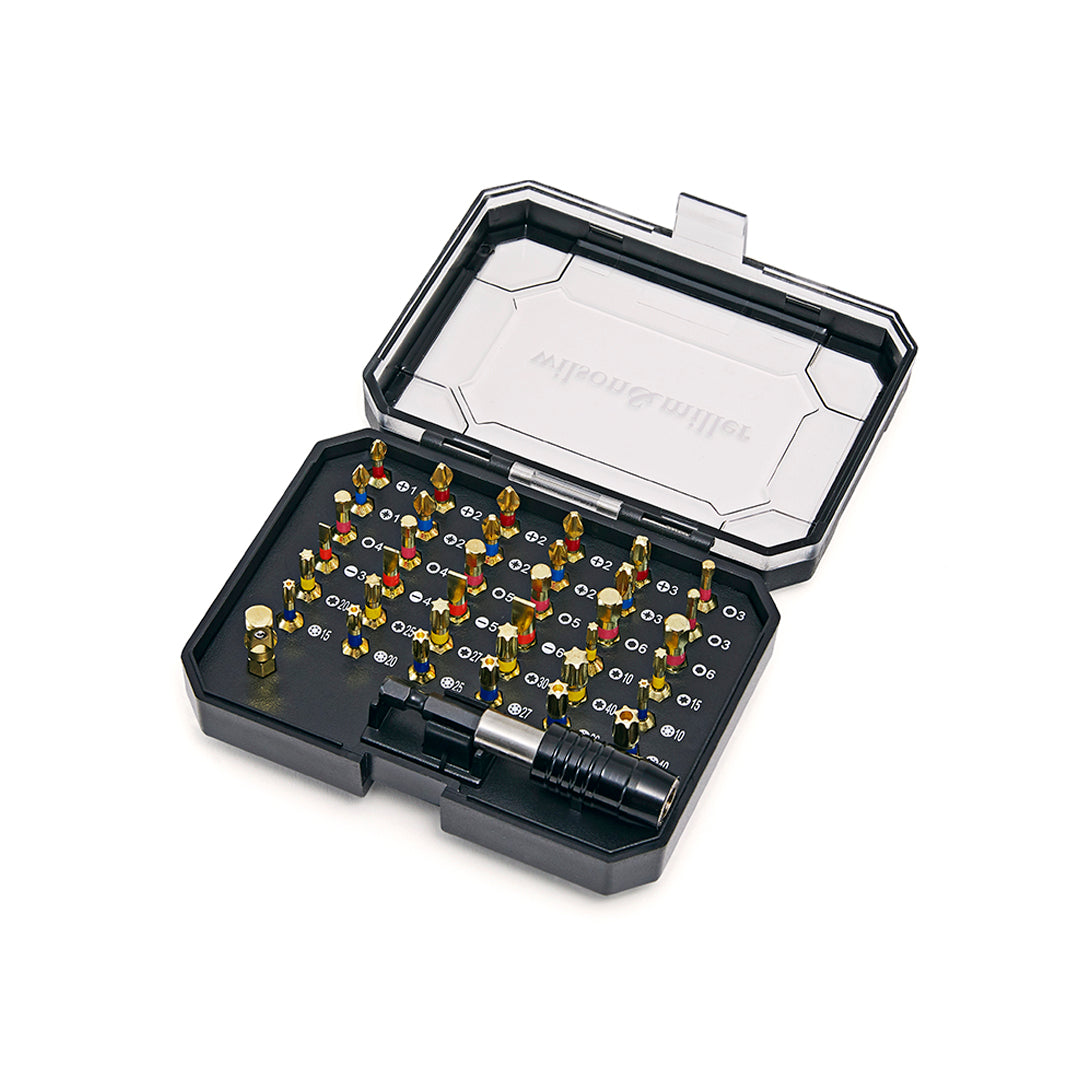 Wilson & Miller Patriot's 38pc Torsion Bit Set