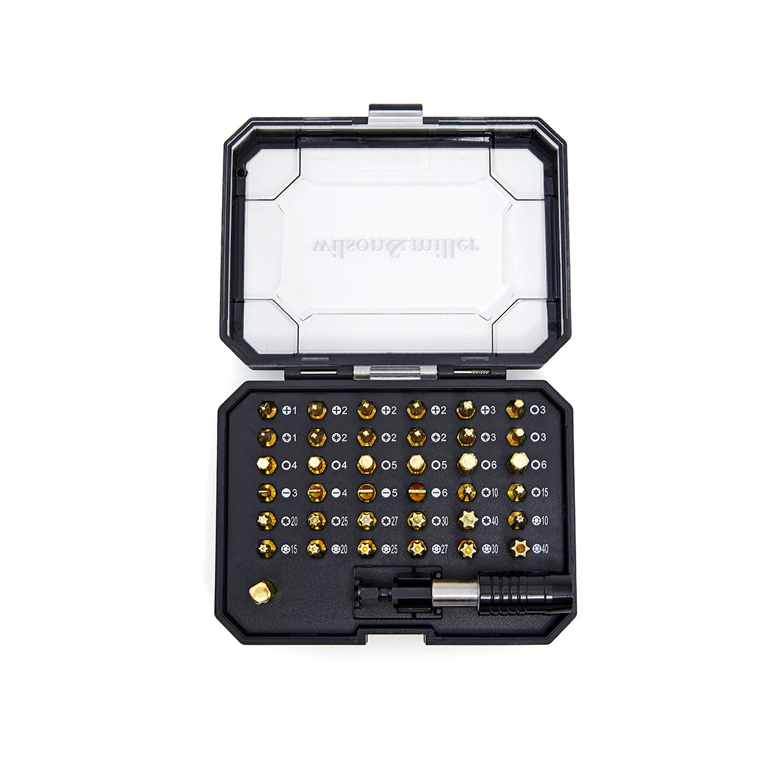 Wilson & Miller Patriot's 38pc Torsion Bit Set