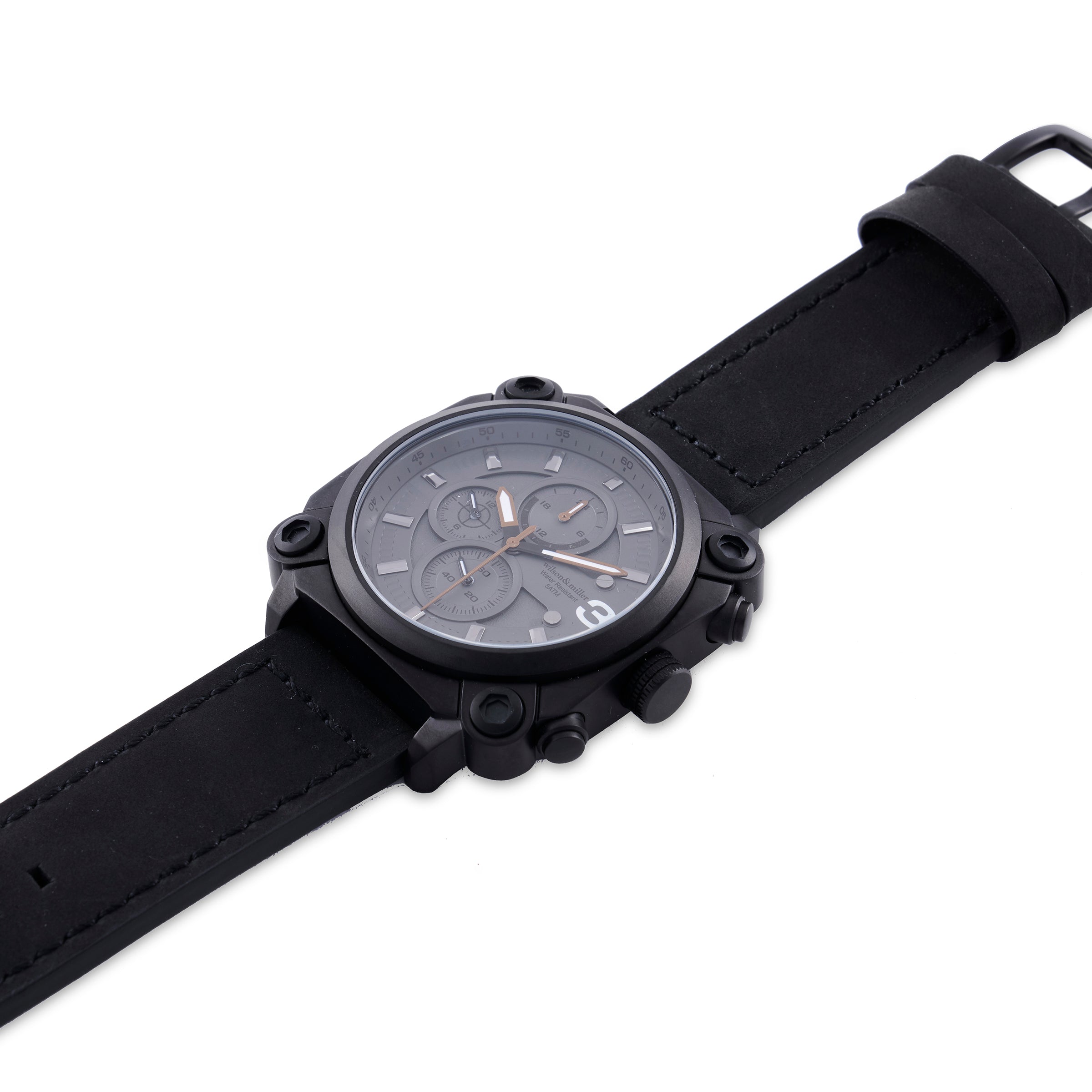 Wilson. Watch Wilson & Miller Tactics Men’s watch - Black dial with black strap