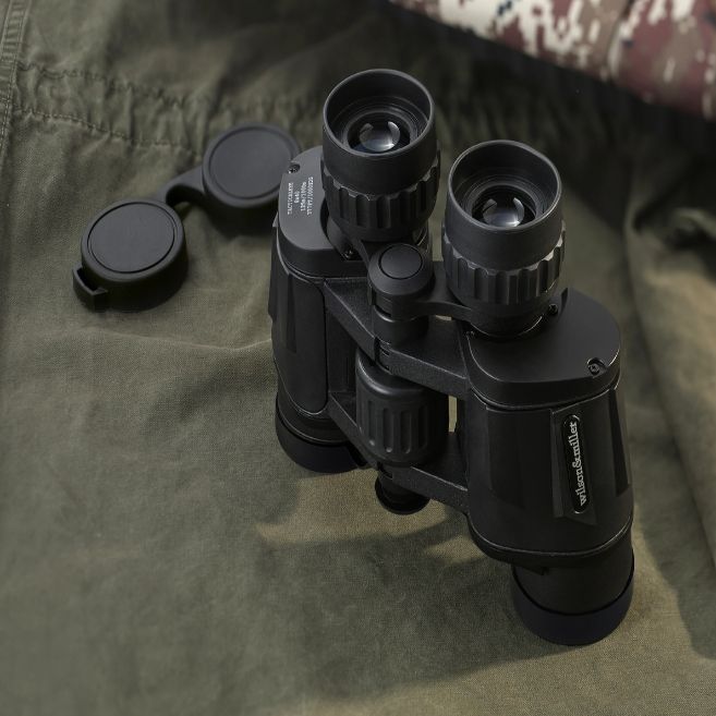Wilson & Miller TacticalEye 8x40 Binoculars – BAK4, FMC, Porro Prism, 1000m